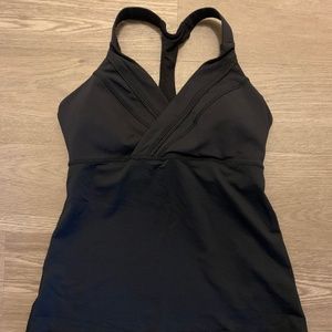 Lululemon athletics cross chest racer back tank (size 6)
